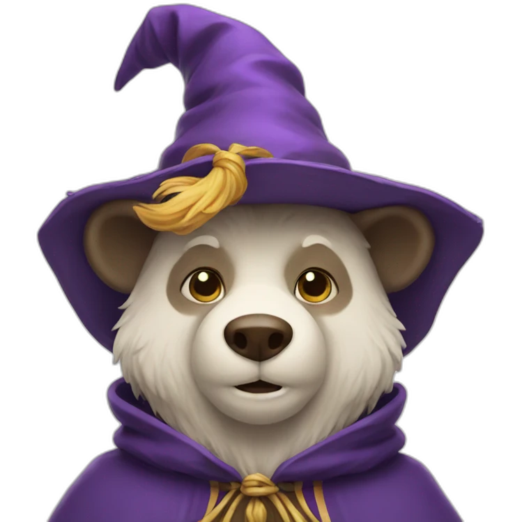 wizard bear emoji