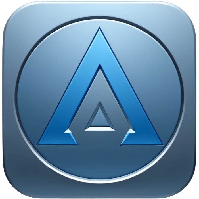 LOGO DE AUTOCAD EN 3D emoji