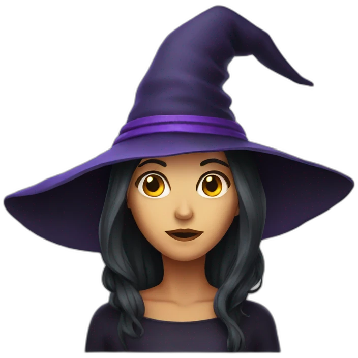 Witch head emoji