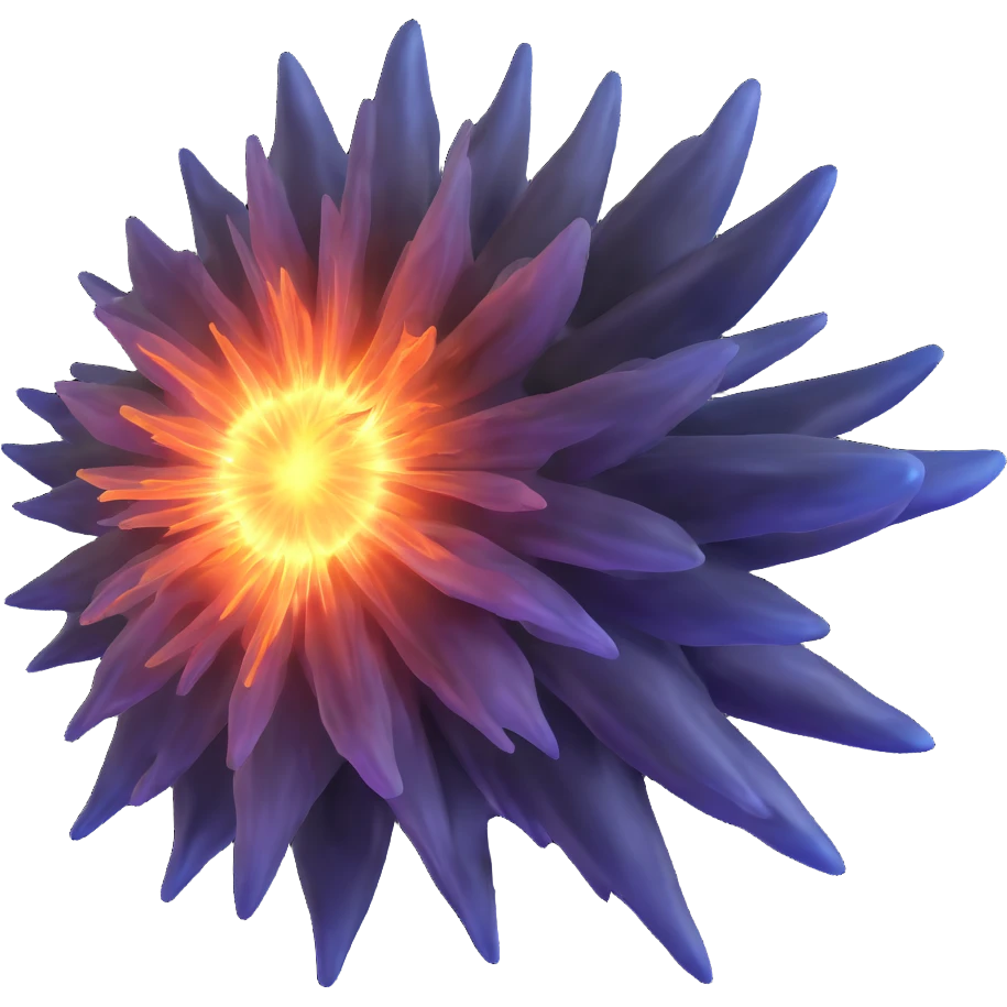 detailed supernova with expanding shock waves emoji