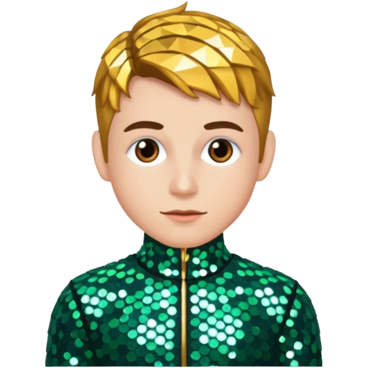 Robin with Sequin Outfit emoji