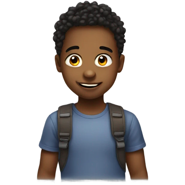 Funny kid emoji
