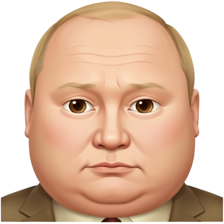 Fat man named putin emoji
