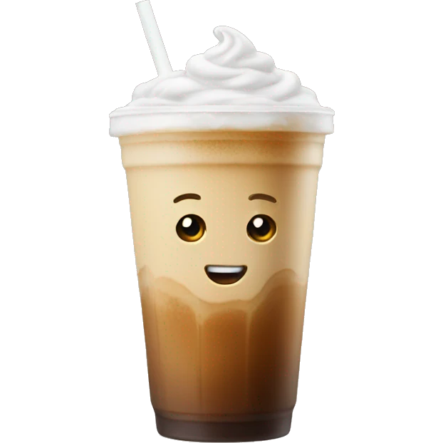 iced latte emoji