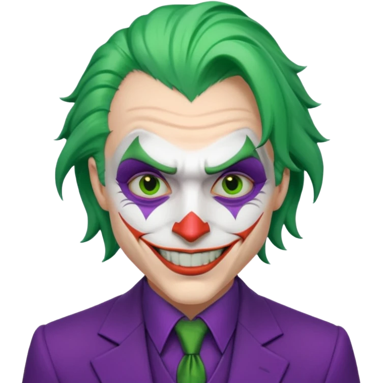 Suspense joker emoji