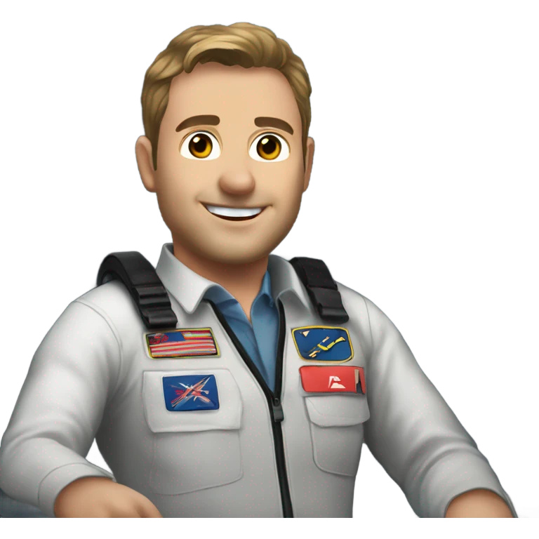 Martin Apprich in cockpit emoji