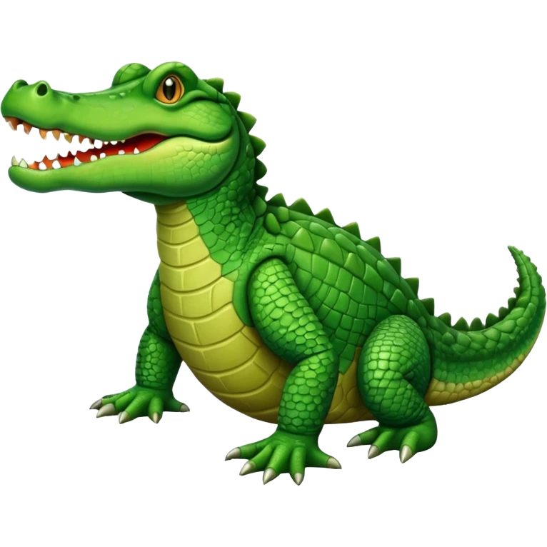 crocodile body shape emoji