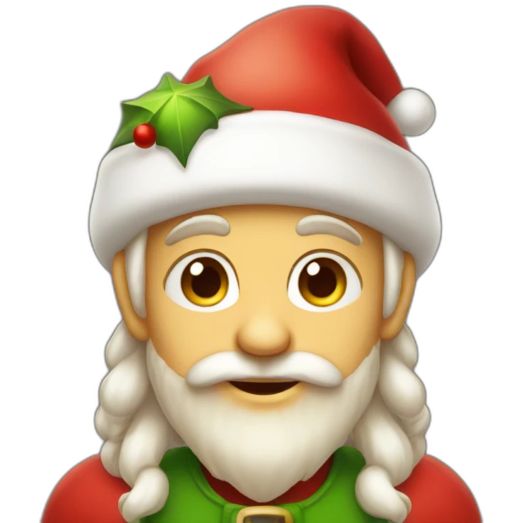 santa claus elf emoji