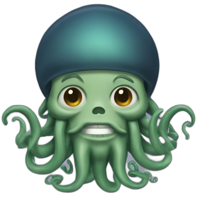 Davy Jones with tentacles emoji