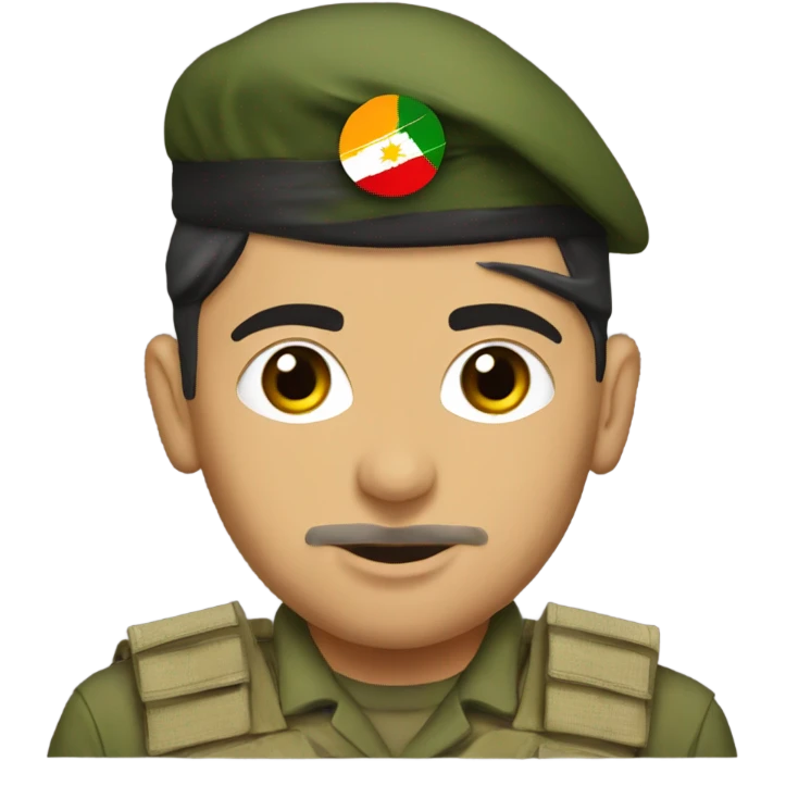 Kurdistan Peshmerga  emoji
