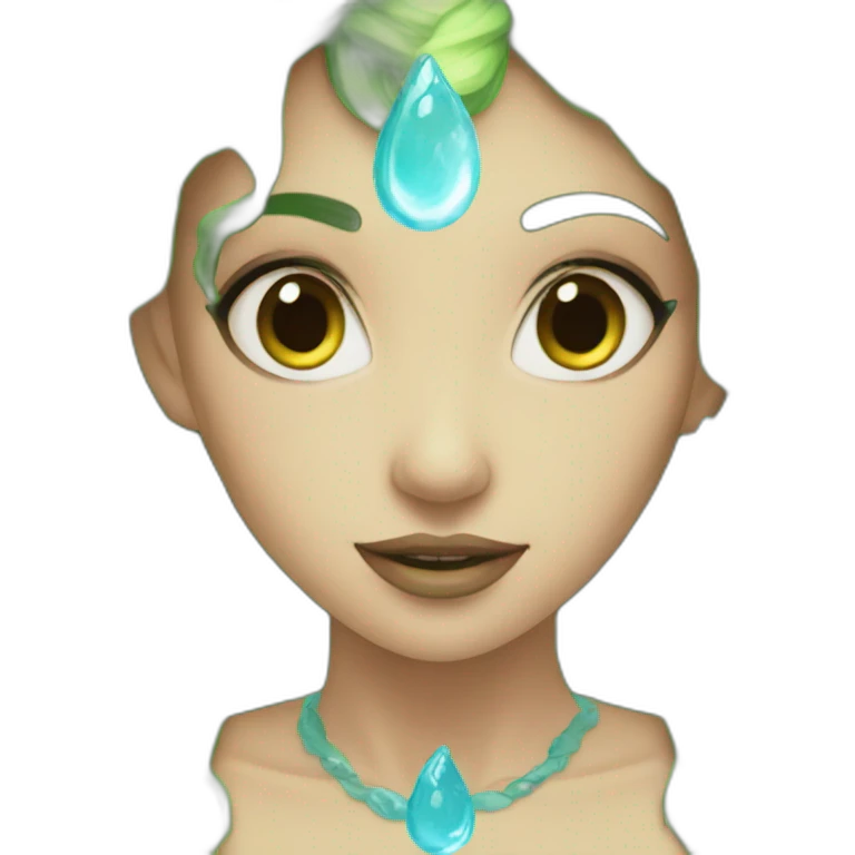 Water goddess emoji