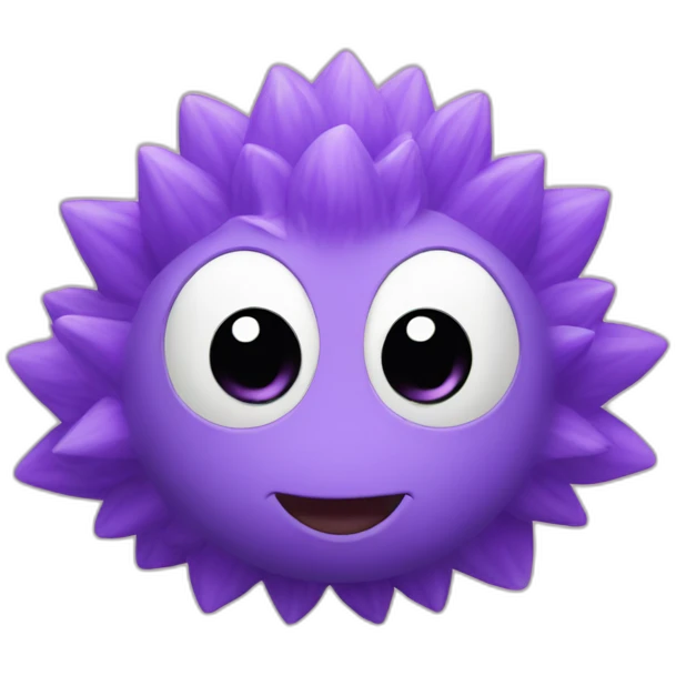herisson violet emoji