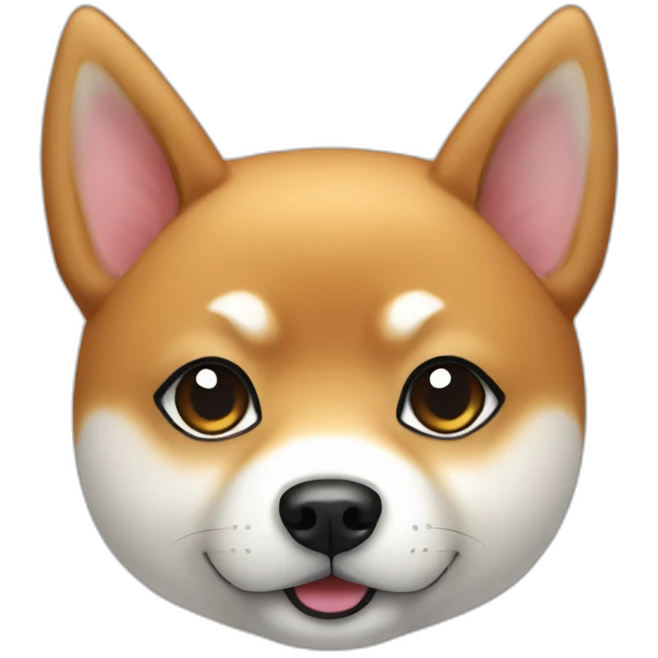 Cute little shiba inu emoji