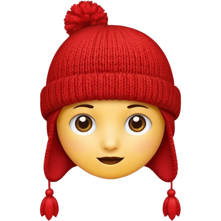 A only red hat emoji