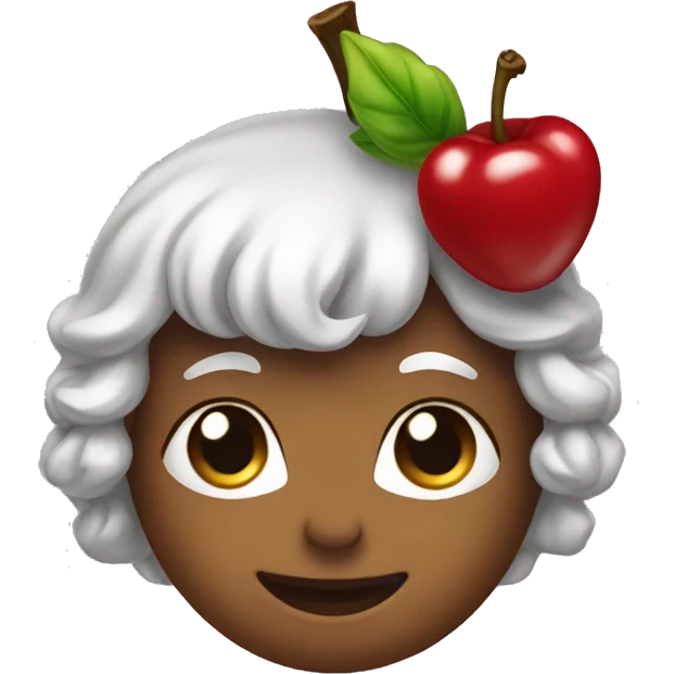cherrys with bow emoji