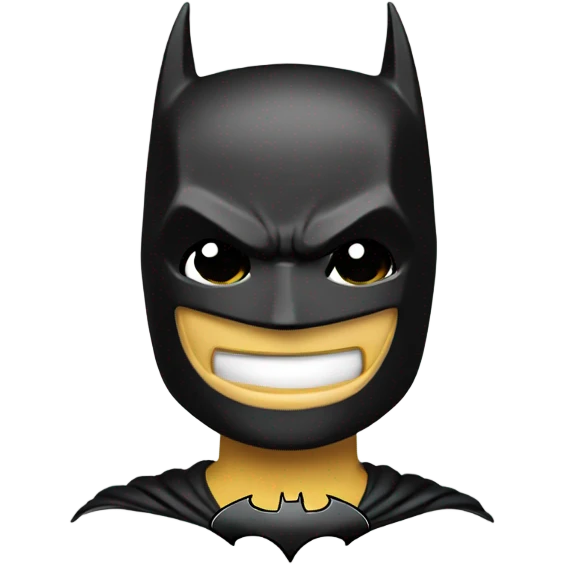 batman smiling  emoji
