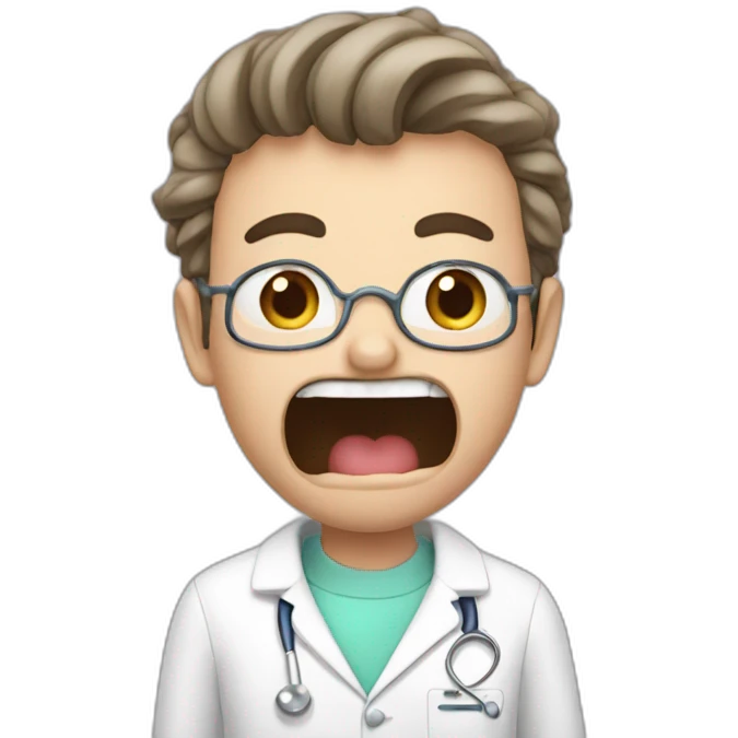 a dentist obsessed with farts and me emoji