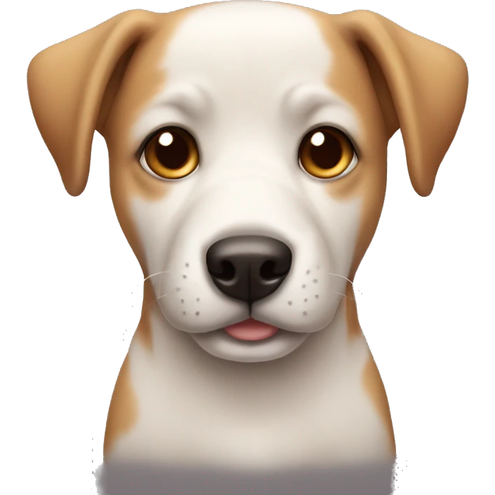 Cute dog emoji