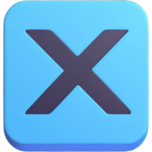 Telegram verification badge, light blue irregular octagon with white checkmark emoji