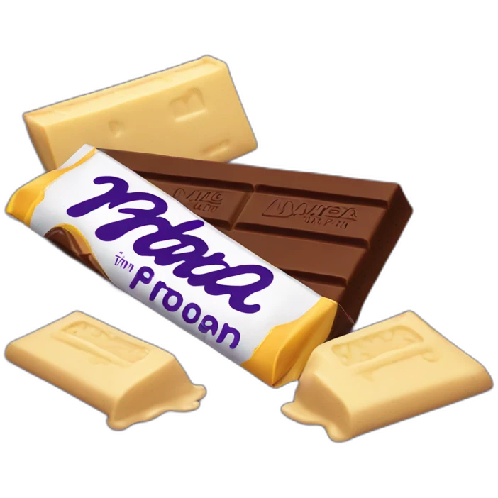 milka chocolate bar emoji