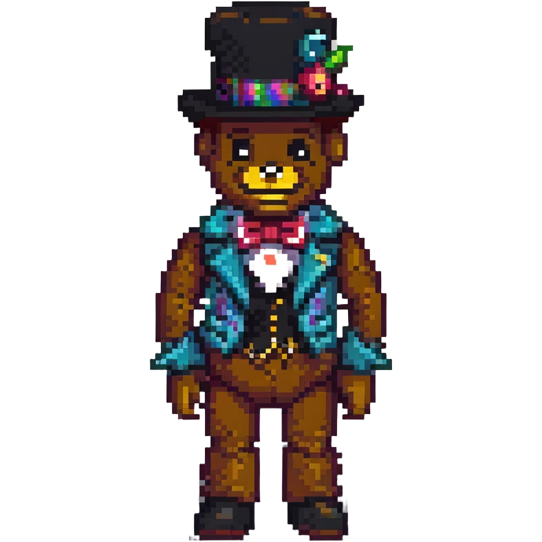 Glamrock Freddy from Five Nights at Freddy's Security Breach emoji