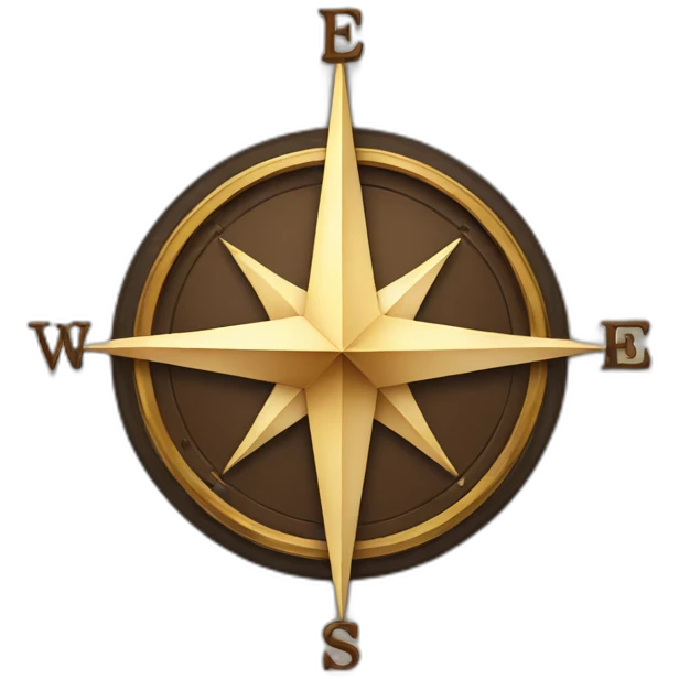 compass app logo emoji