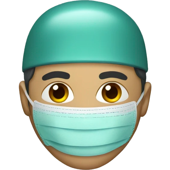Surgeon mask emoji