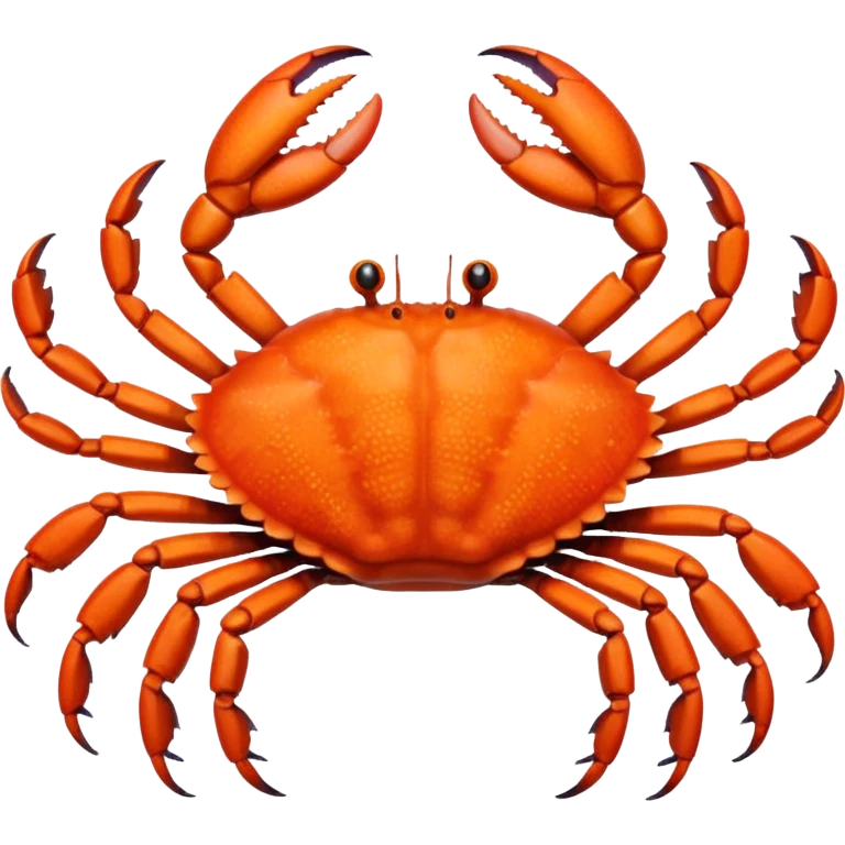Eight legged crab emoji