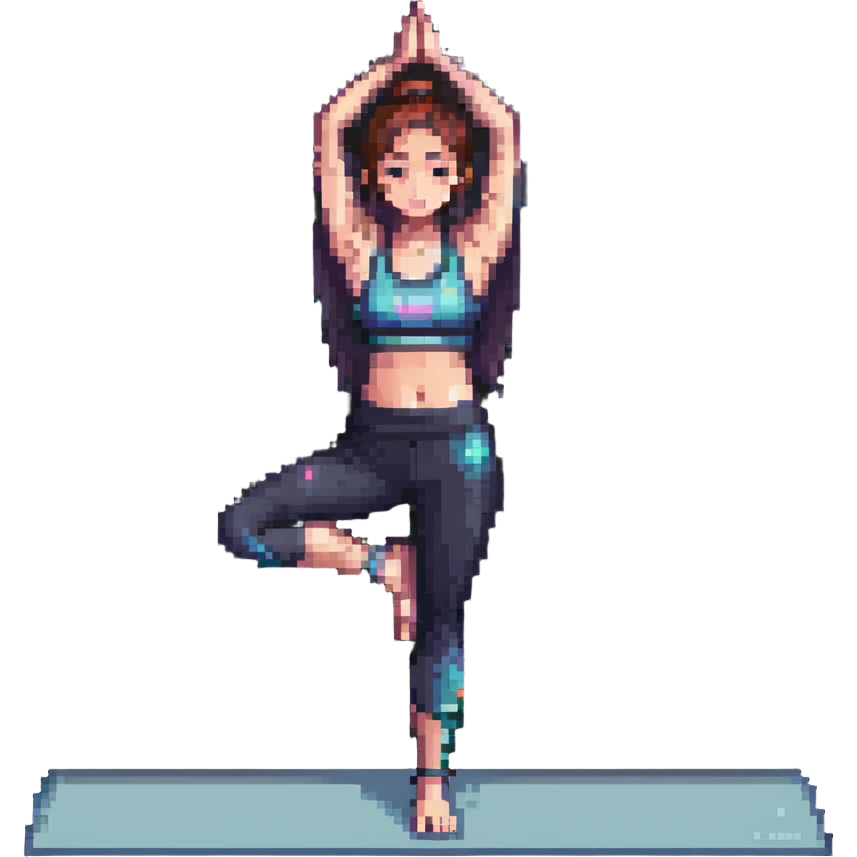 yoga girl emoji