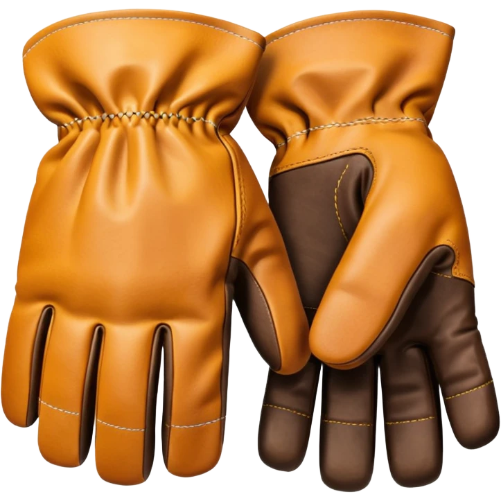 construction gloves 5 fingers emoji