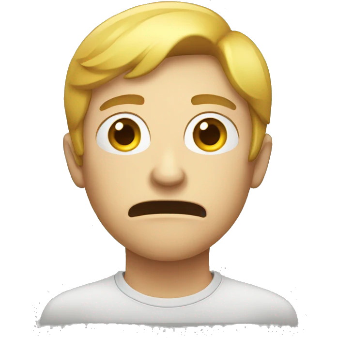 warning word emoji