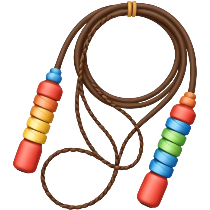 Jump rope emoji