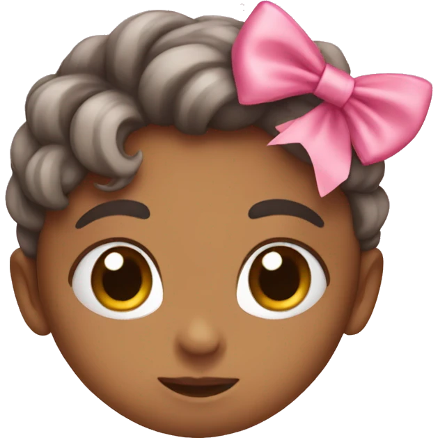 cute pink bow emoji