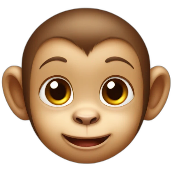 Baby monkey emoji