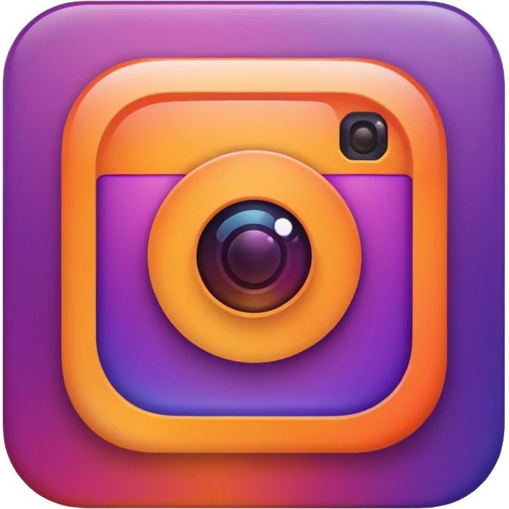 make an icvon of insatram of real instagram emoji