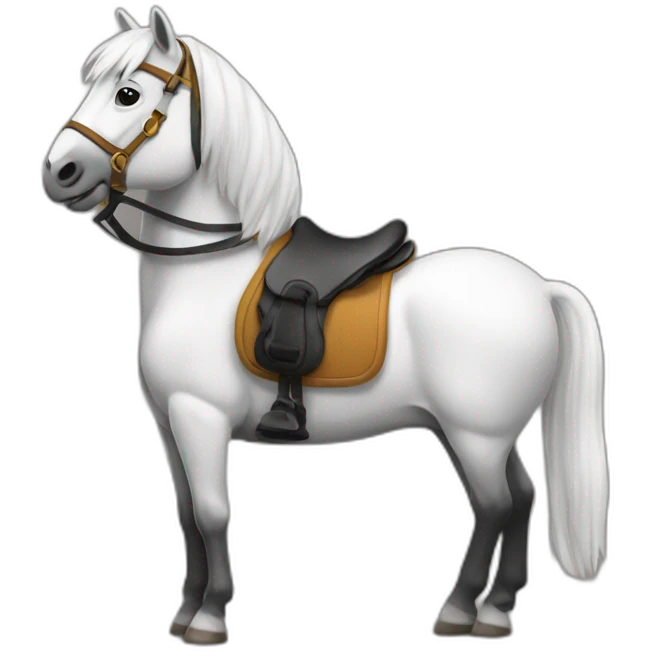 cheval sur panda emoji