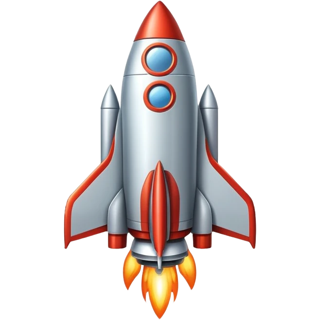 rocket ship product emoji