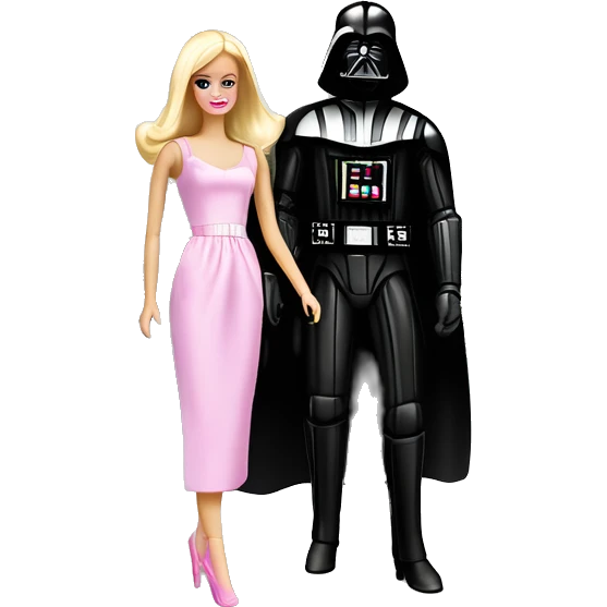 Darth Vader and Barbie’s expensive but very dusty old disturbing disgusting ghostly very haunted horror dream house mansion  emoji