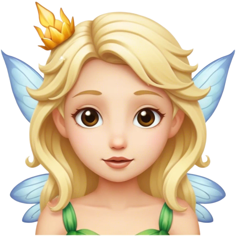 blonde fairy emoji