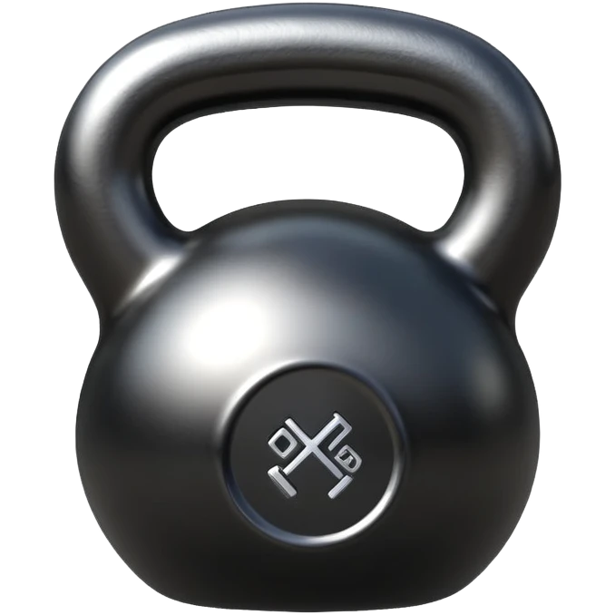kettlebell with shine effect emoji