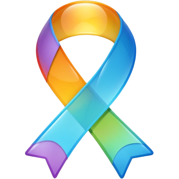 whith cute ribben like ios emoji