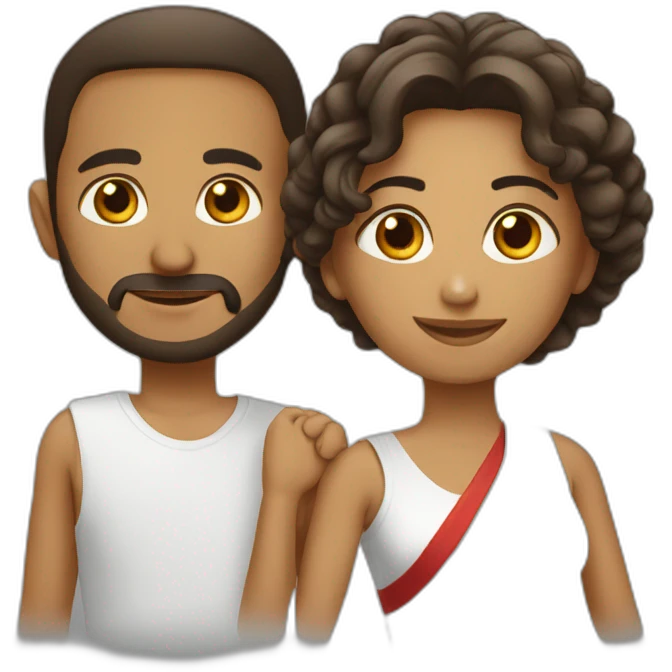 Couple tunisien  emoji