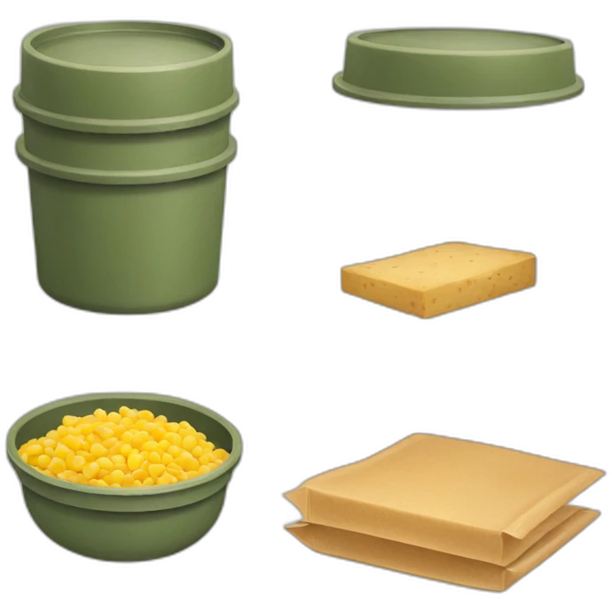 Army food ration emoji
