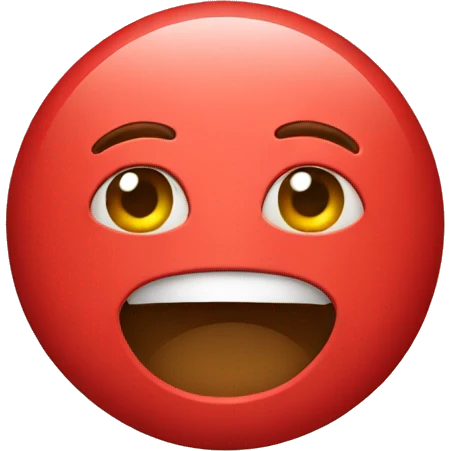 red iphone emoji
