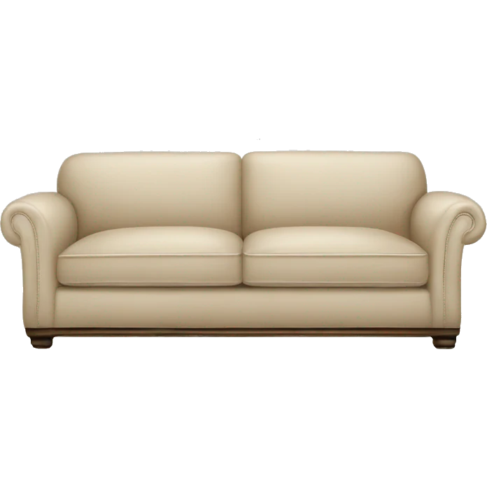Beige sofa elegant  emoji