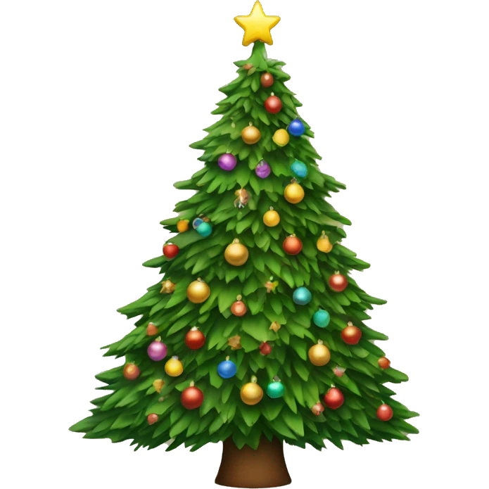 Christmas tree emoji
