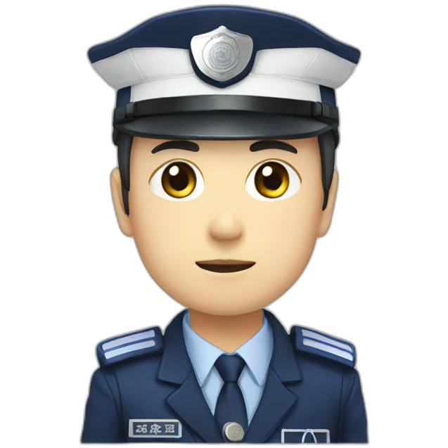Japan police emoji