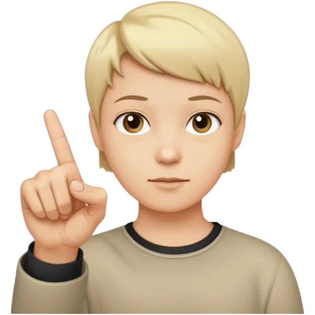Index Pointing at the Viewer emoji