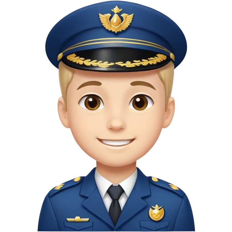 smiling boy in uniform emoji