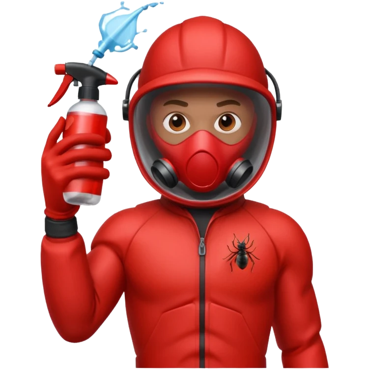 inscticidier man red emoji